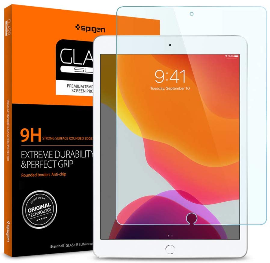 Szkło hartowane Spigen Glas.tr Slim Case Friendly dla iPad 10.2 2019 7th gen